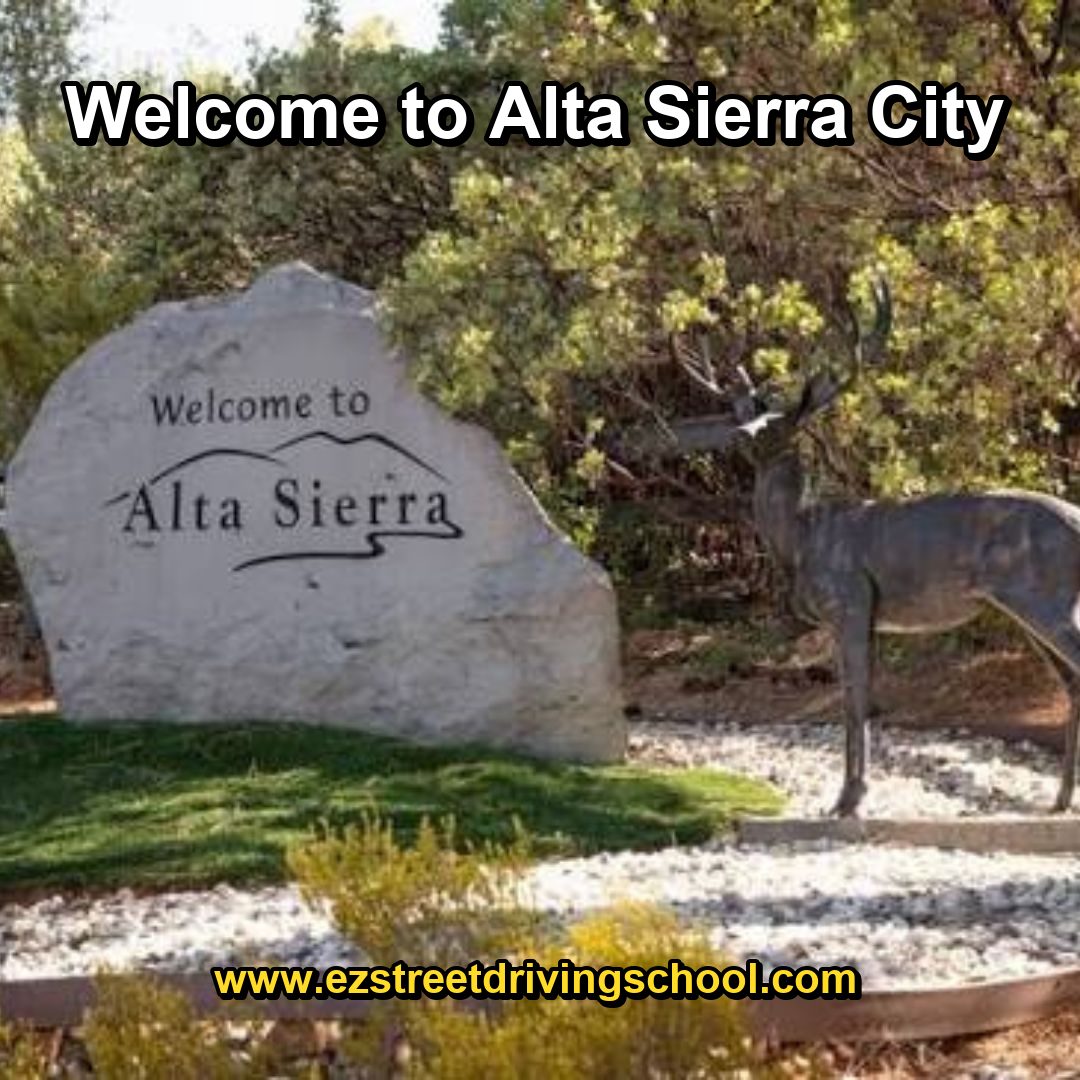 Driving Lessons in Alta Sierra